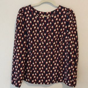 Navy Nife blouse